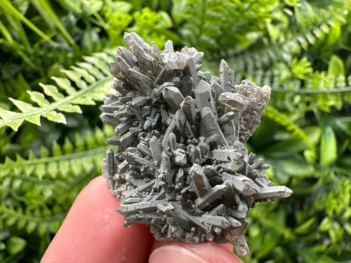 Chlorite Quartz Cluster, Rare Mineral Specimen, Bulgaria
