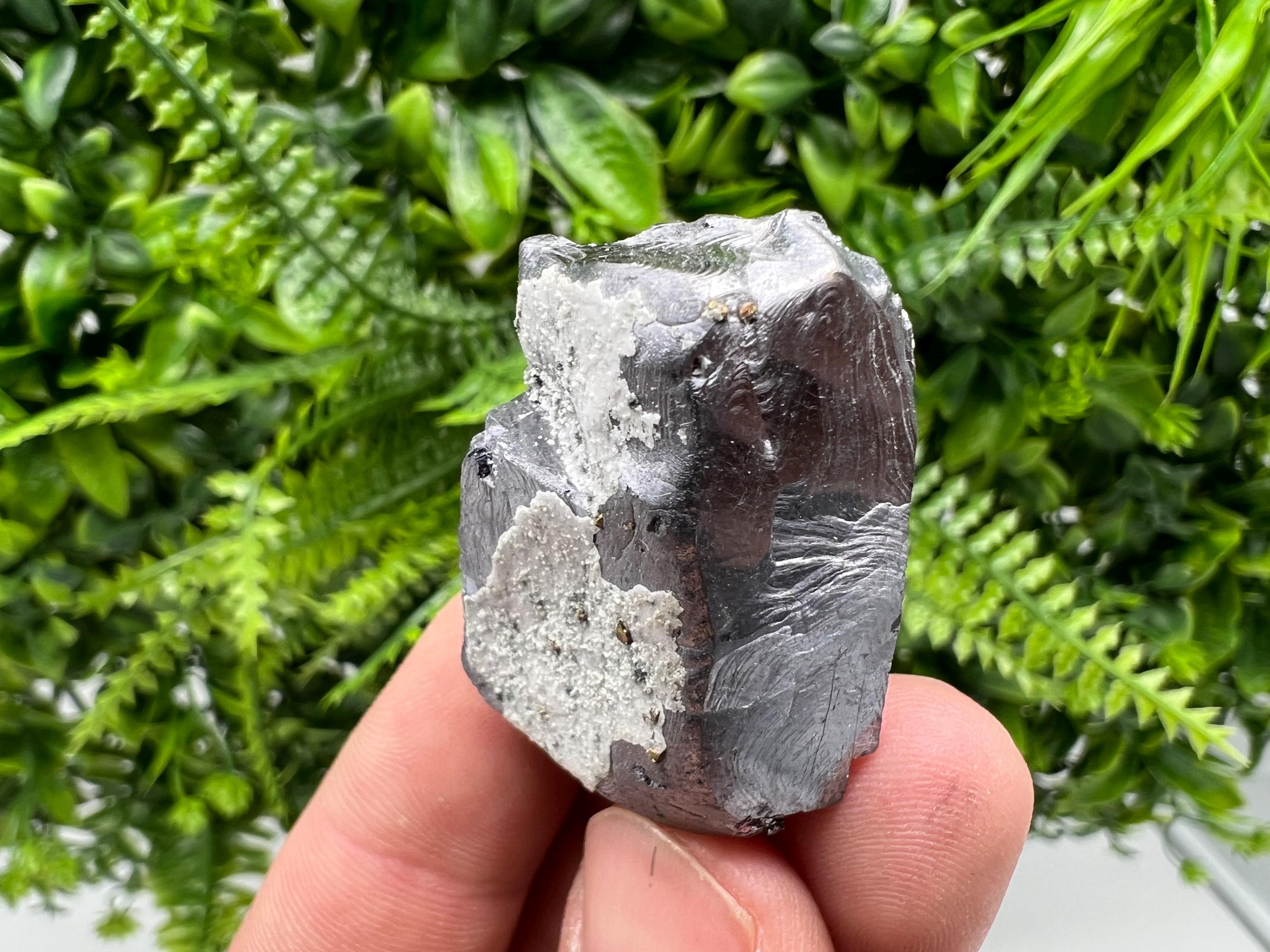 Skeletal Galena on Quartz, Borieva Mine Mineral Specimen