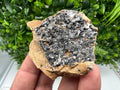 Wonderful Baryte with Cerussite on Galena from Morocco,Crystal, Mineral,Specimen,Cluster,Crystals,Barite Crystal,Cerussite Crystal,Specimen