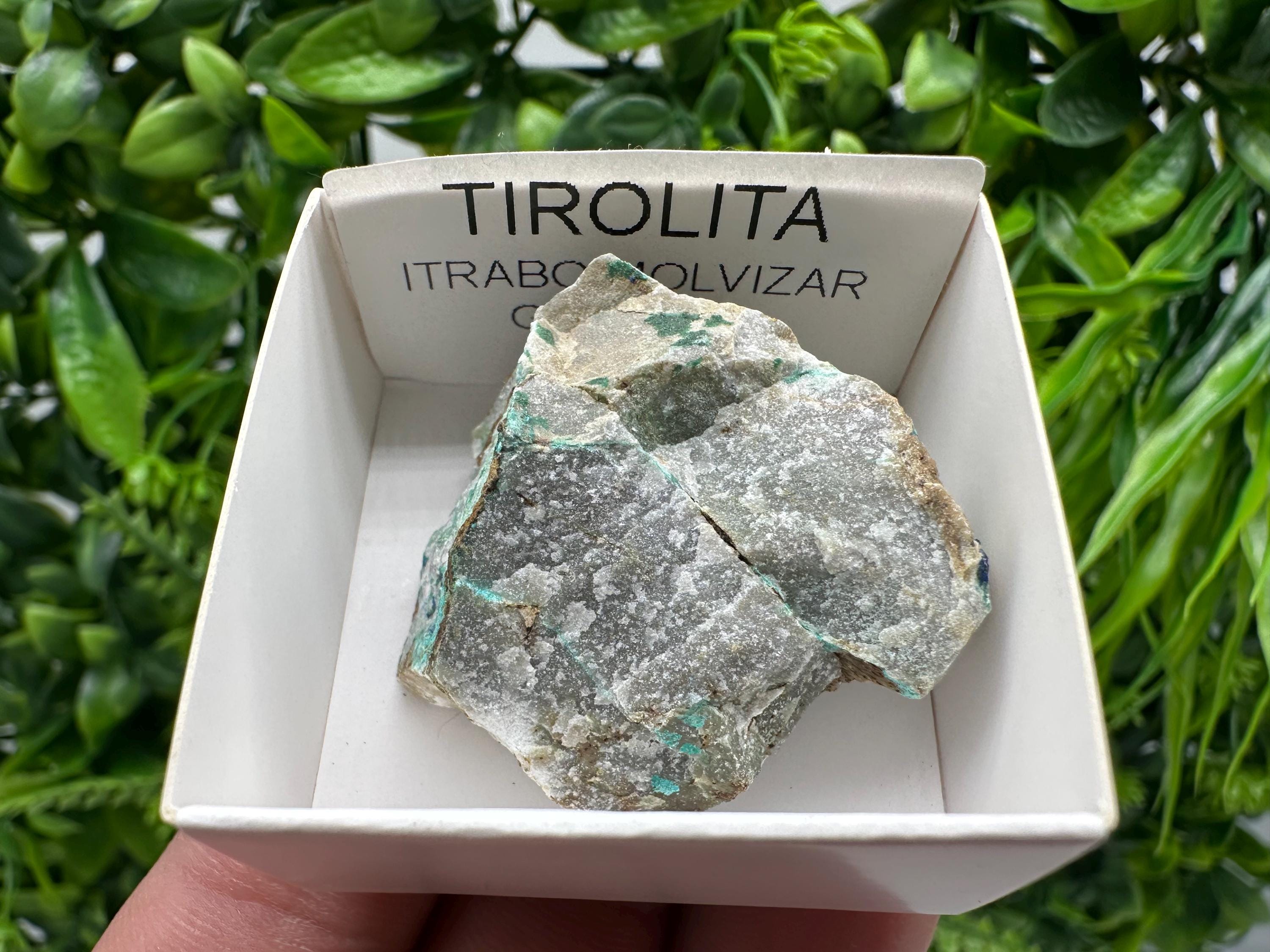Rare Raw Tirolite Mineral Specimen: Granada Spain Crystal Collection
