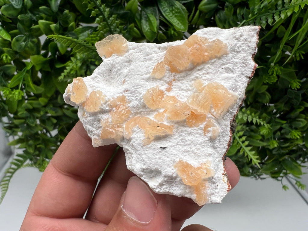 Rare Heulandite Apophyllite Cluster: Gold Minerals from Puna, India