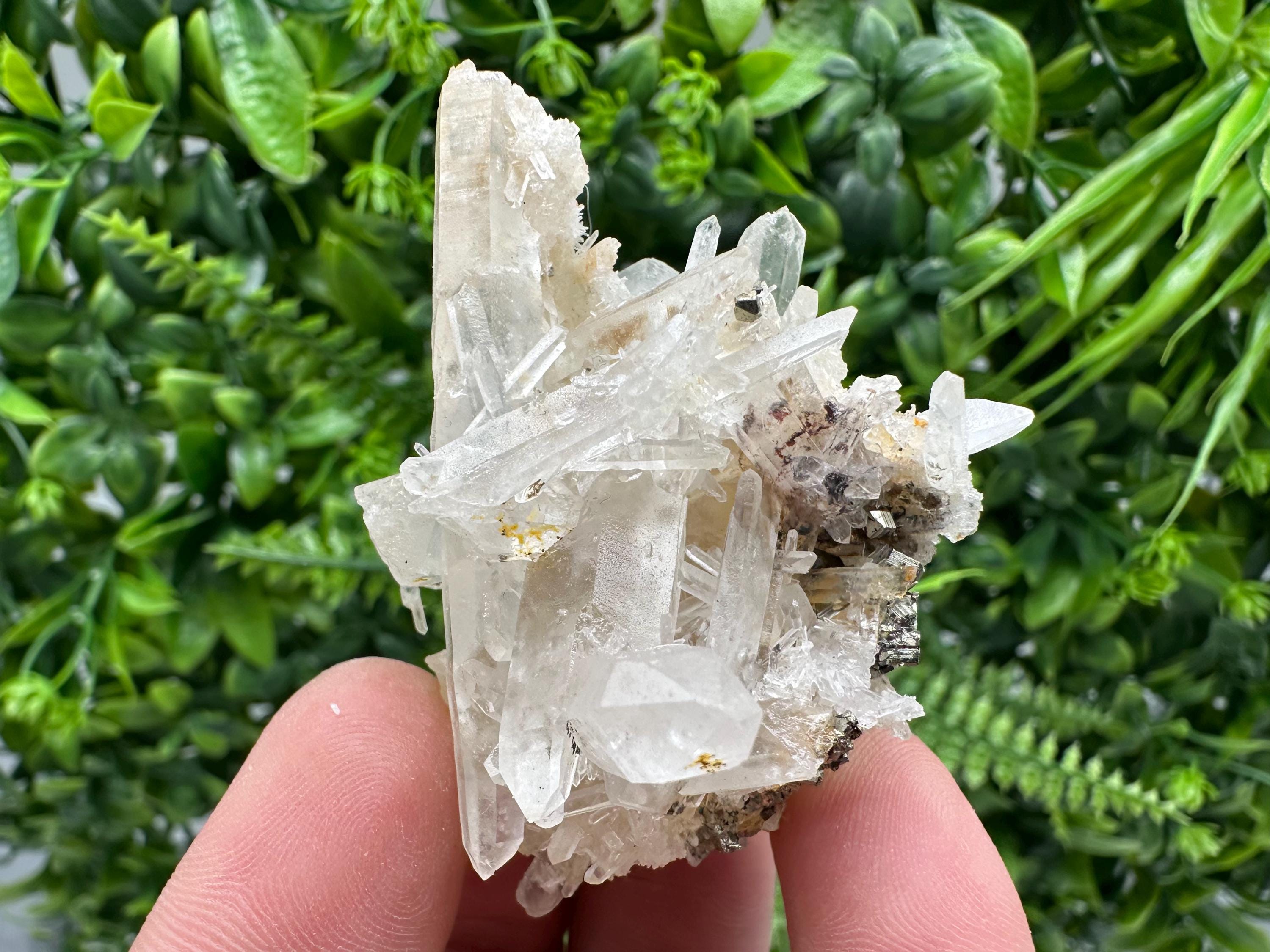 Transparent Quartz Crystal Cluster, 9th September mine,Mine, Bulgaria,natural,collection mineral specimen