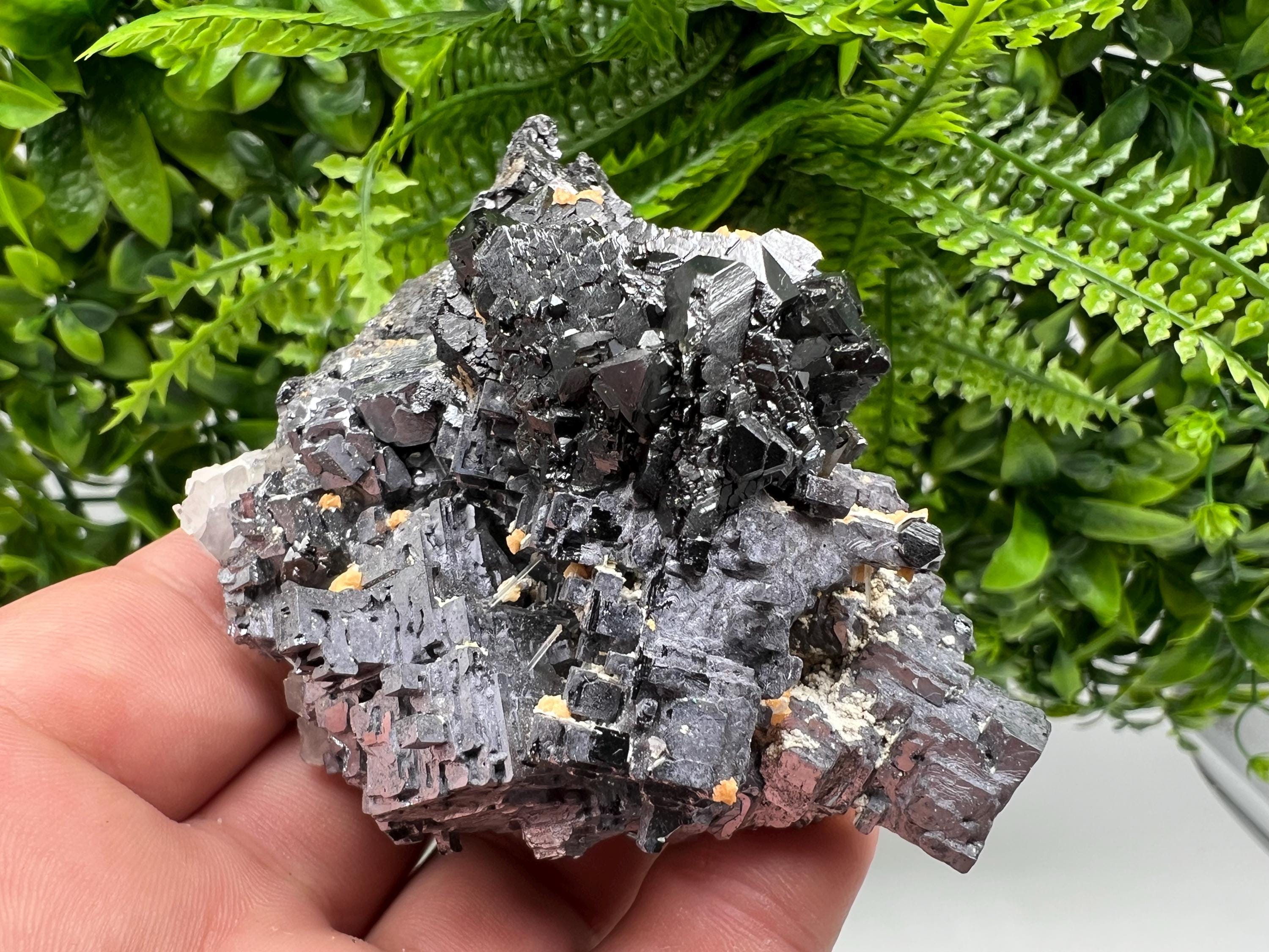 Collected Skeletal GALENA whit Sphalerite from Krushev dol mine,Madan,Bulgaria,natural,collectible mineral specimen home decor stone,gift