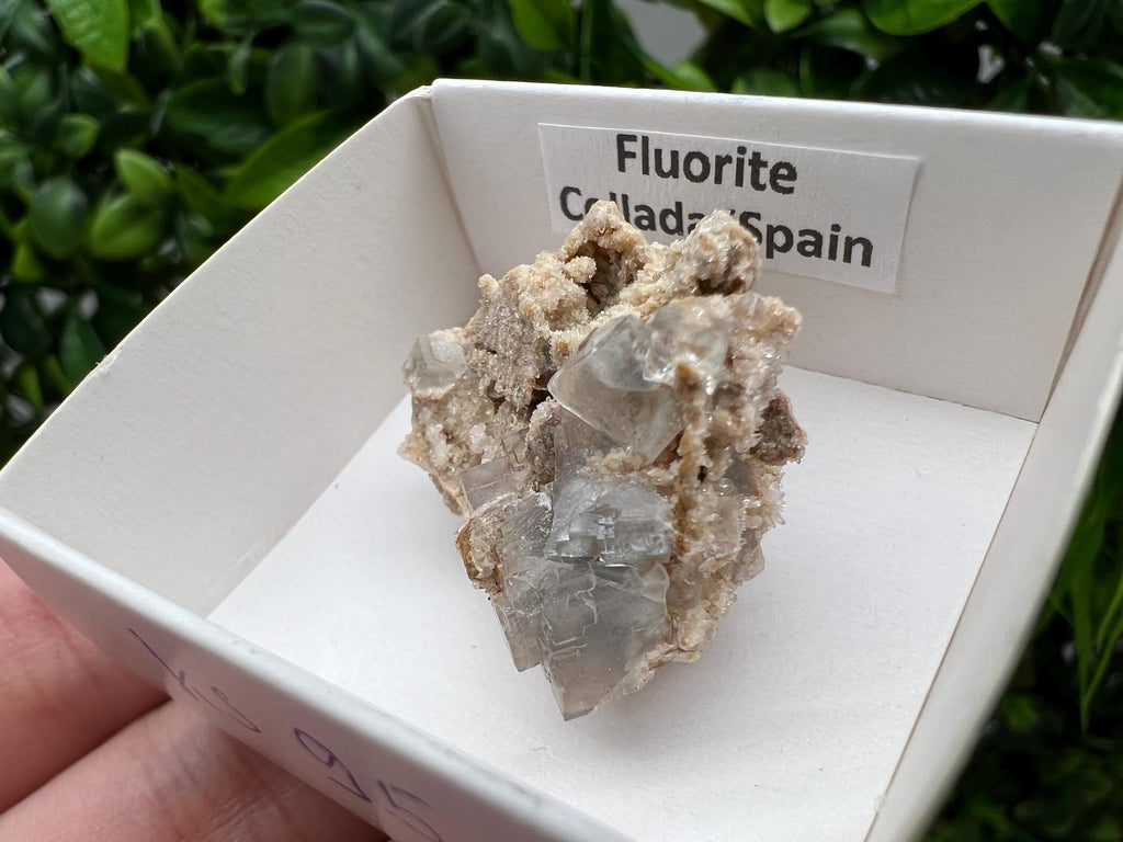 Raw Green Fluorite Cluster, Meditation Stone (2.5/3 CM)