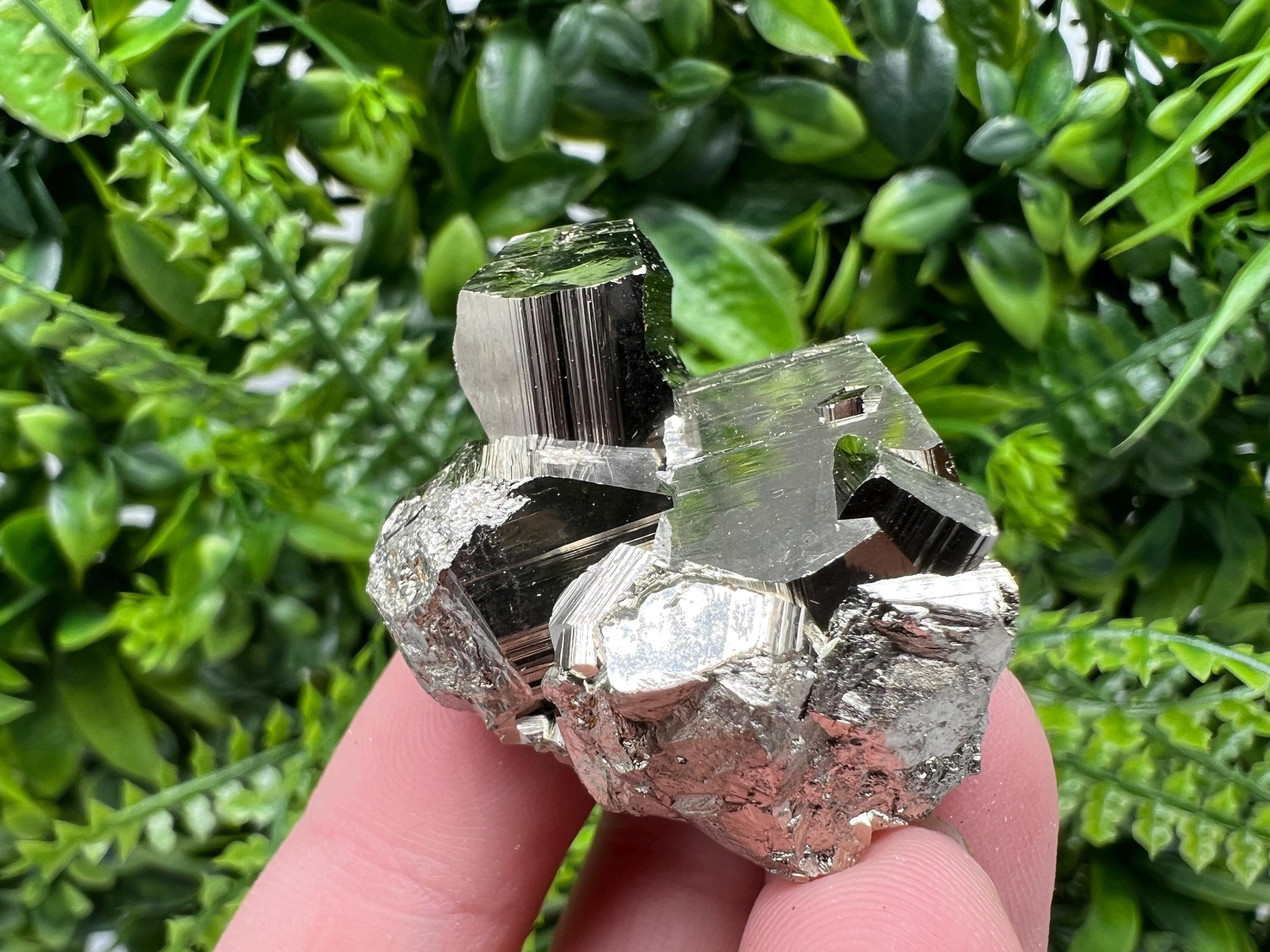 Rare Pyrite Crystal Cluster: Natural Minerals, Home Decor