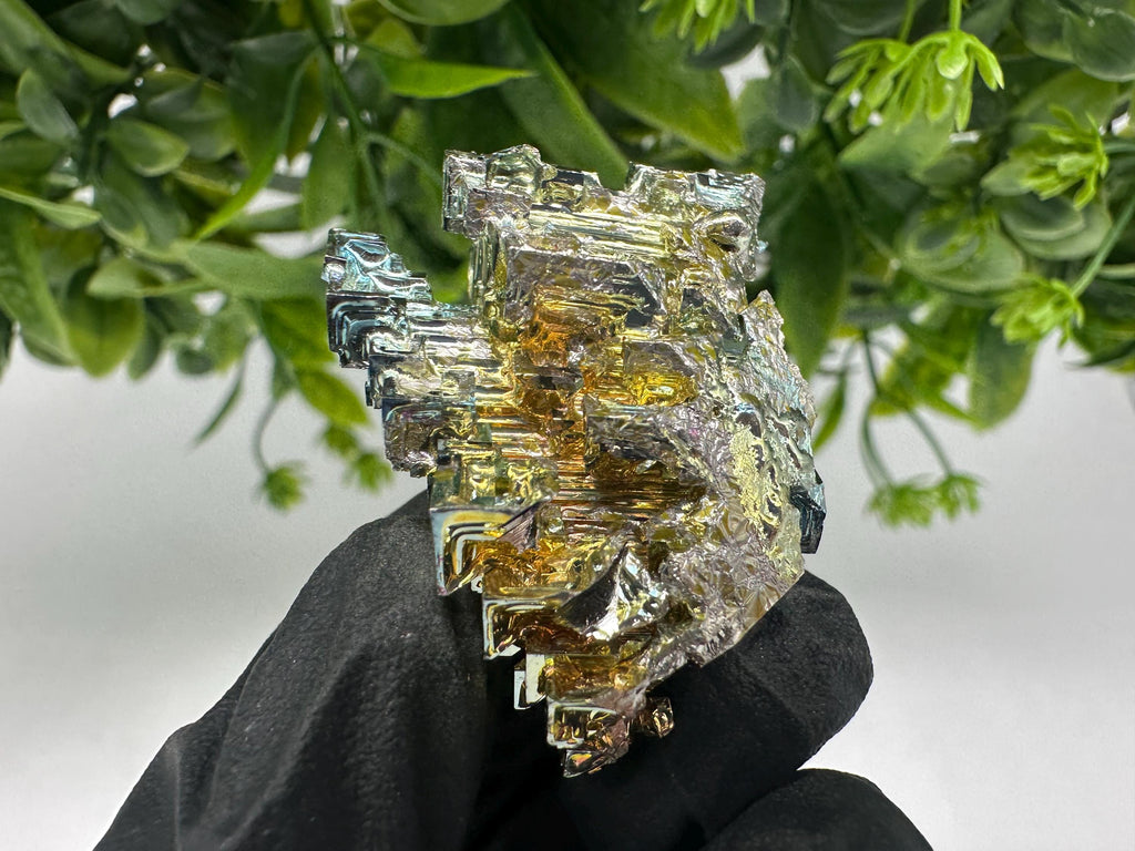 Rainbow Bismuth Crystal: Rare Gemstone Specimen,wholesale Bismuth