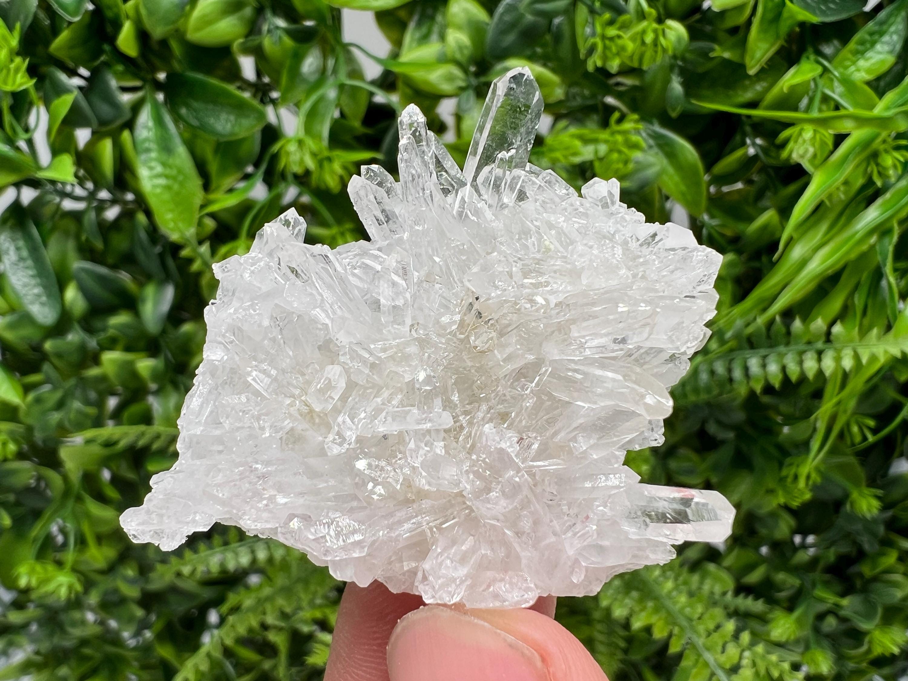 Transparent Quartz Specimen, Djurcovo Mine, Bulgaria, Rare Crystal Decor