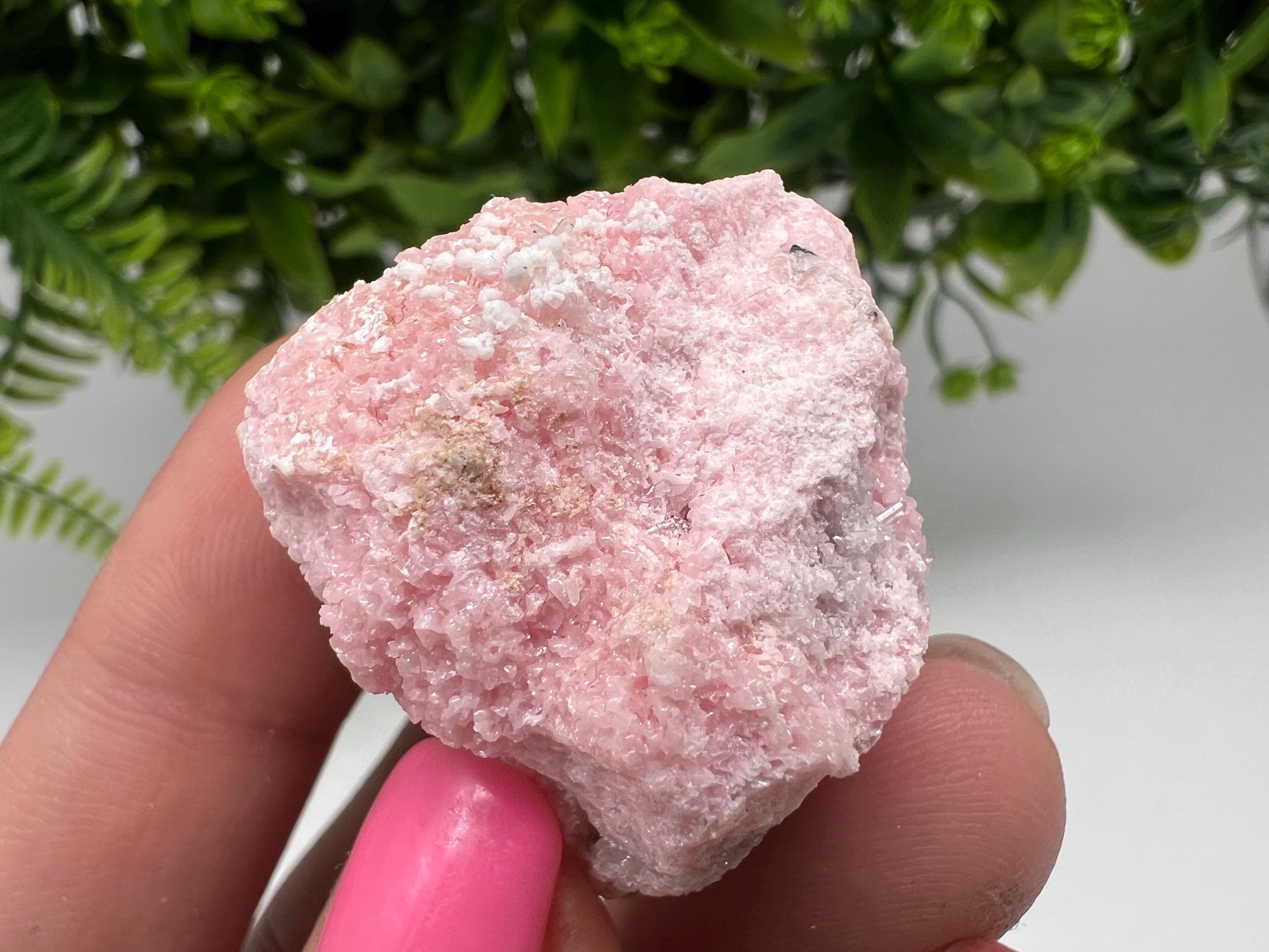 RARE Rhodochrosite with Calcite, Starnica Mine, Bulgaria