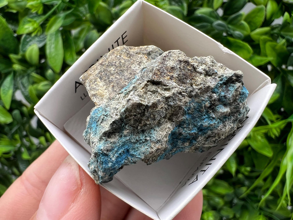 Rare Raw Aerinite Mineral Specimen: Collection Crystal from Lleida, Spain (4.5/4 CM)