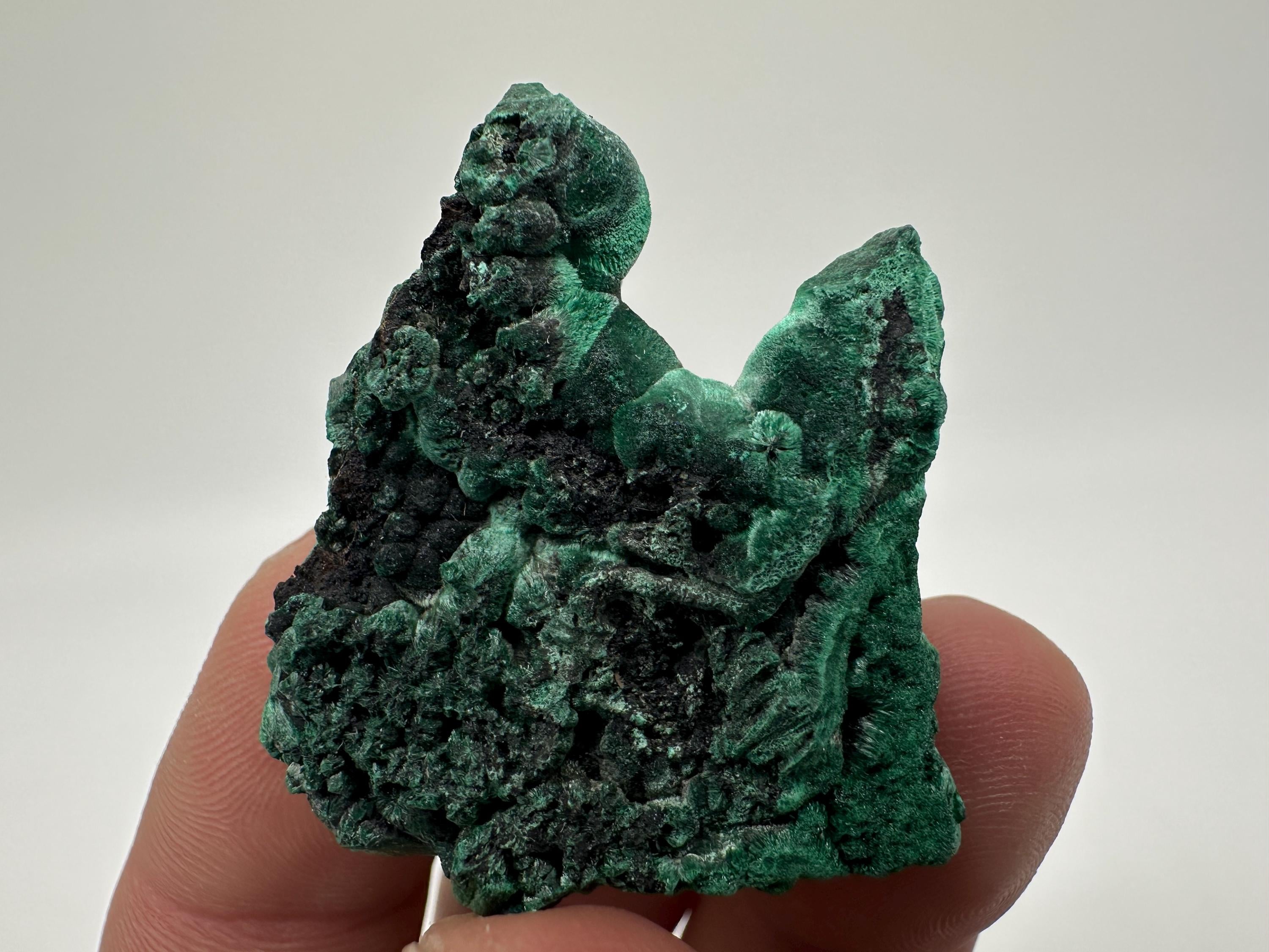 Green Malachite Crystal Specimen from Congo