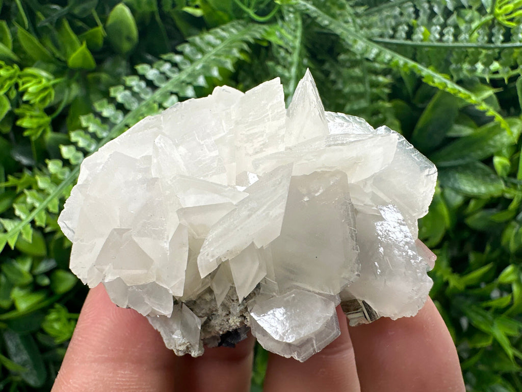 UV Fluorescent Calcite with Pyrite and Quartz, Bulgaria