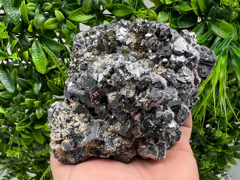 Rare Galena, Sphalerite, Pyrite Mineral Specimen: Krushev Dol Mine
