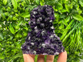 Uruguay Amethyst Crystal: Purple Quartz Home Decor, Energy Stone