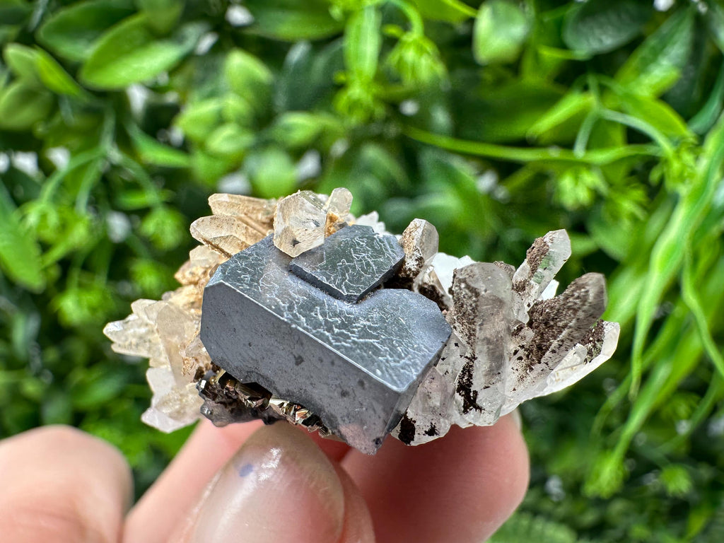 Stunning Galena,Sphalerite on Quartz whit Siderite from 9 th September mine,Madan,Bulgaria,Natural,collectible mineral specimen,home decor