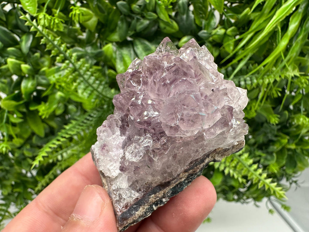Brazilian Amethyst Crystal Cluster Specimen, Purple Quartz