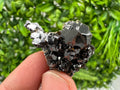 Skeletal Galena whit Cleiopfane from 9 th September mine,Madan,Bulgaria,natural,collection mineral specimen,Home decor stone ,Galena skelet