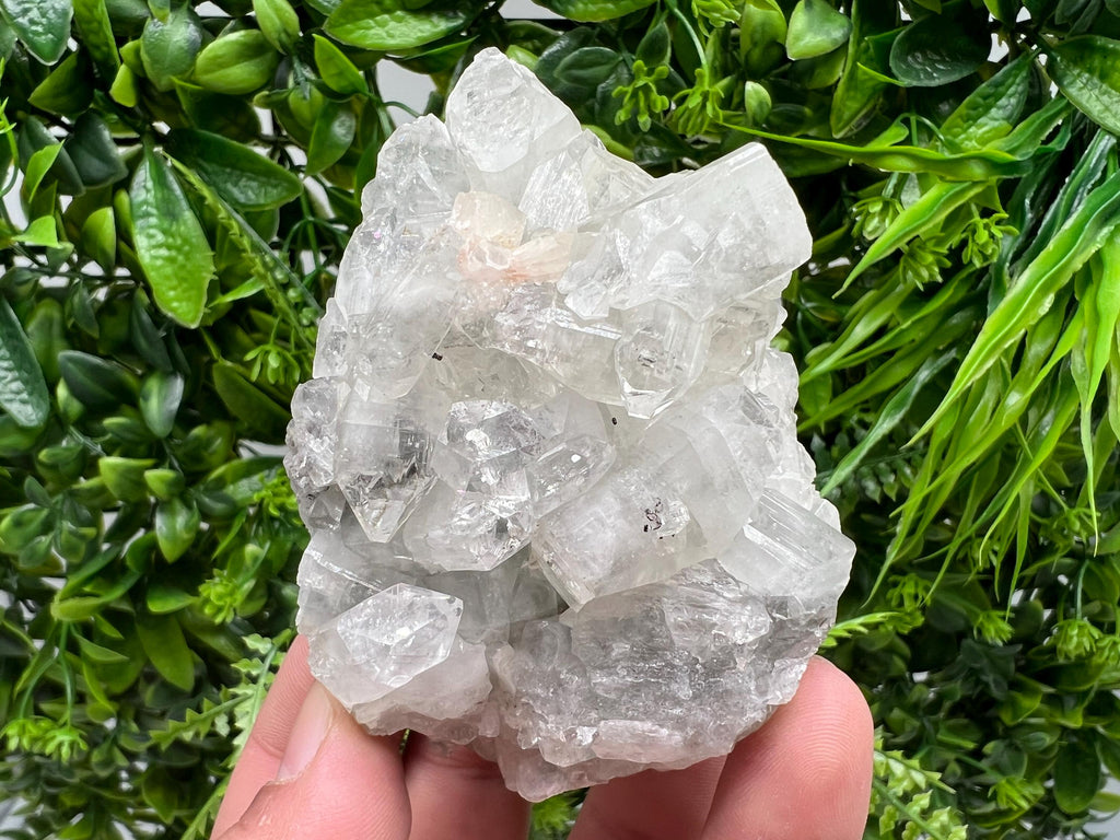 STUNNING Transparent Apophyllite on Chalcedony,natural, collection minerals specimen,India Minerals,Crystal, Stone Mineral Specimens India