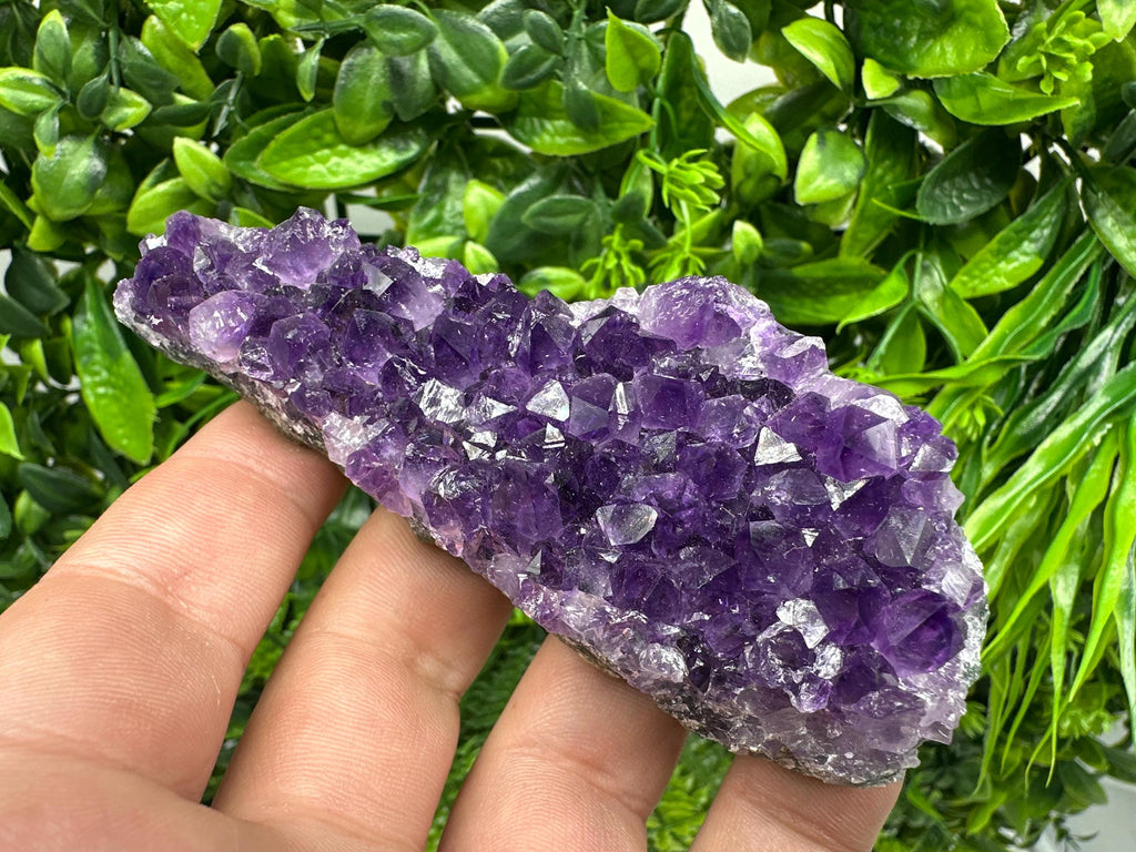 Uruguay Amethyst Cluster: Purple Quartz Crystal, Home Decor