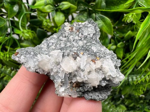 Calcite on Quartz Specimen, Borieva Mine, Madan Bulgaria