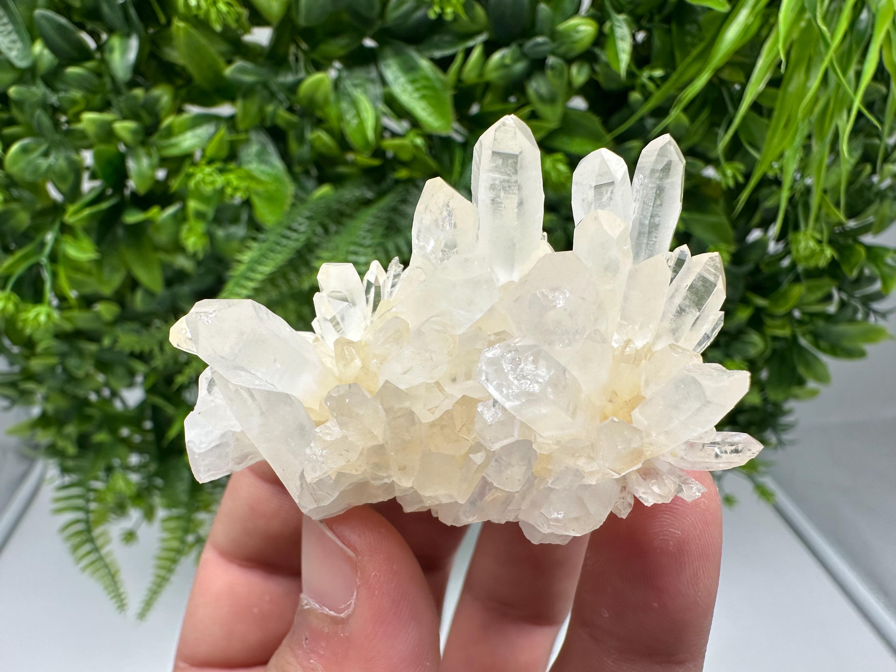 Stunning Quartz covered whit iron oxide limonite natural minerals souvenir crystal home decor stone collection minerals 9 th September mine