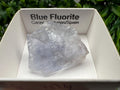 Blue Fluorite Mineral Specimen: Spanish Crystal Collection (3/3 cm