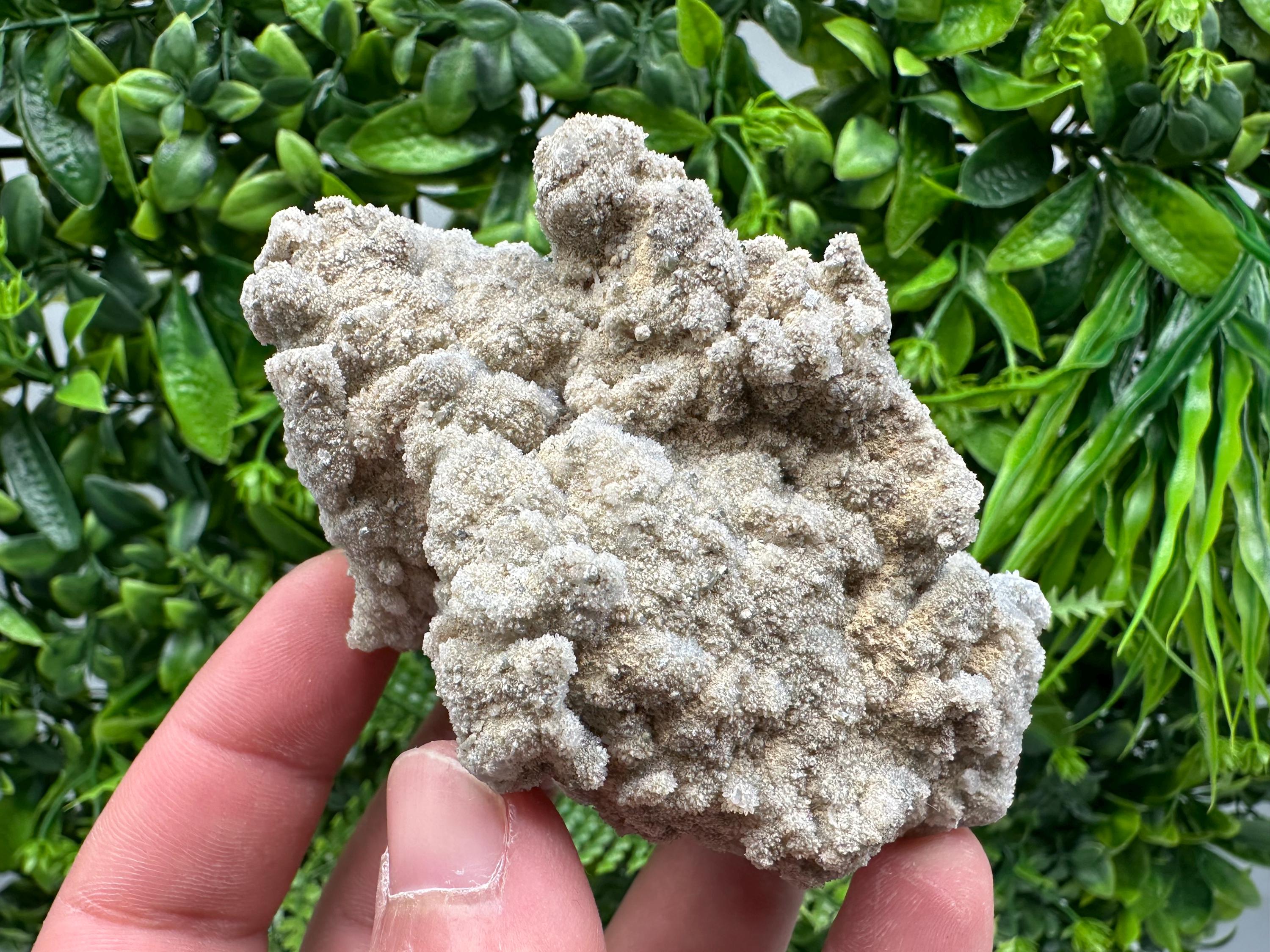 Natural Chalcedony Specimen: India Crystal Stone, Home Decor