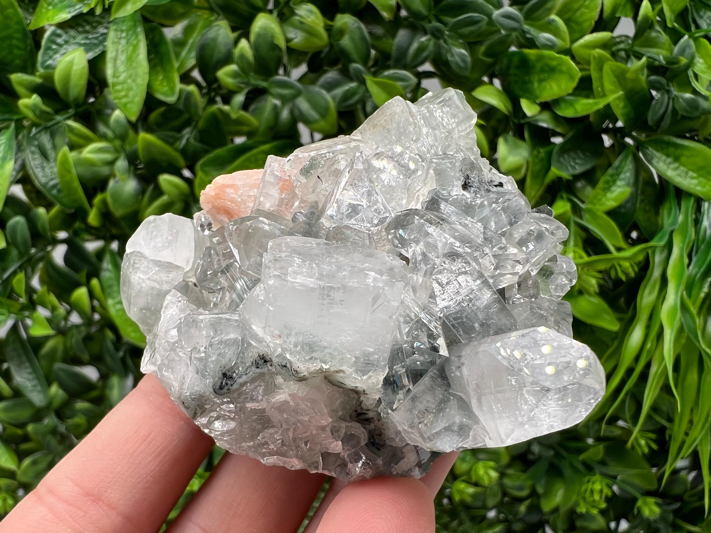 STUNNING Apophyllite,Stilbite,on CHALCEDONY,natural,collection minerals specimen,India ,Mineral,Crystal,Stone Mineral Specimen India Crystal
