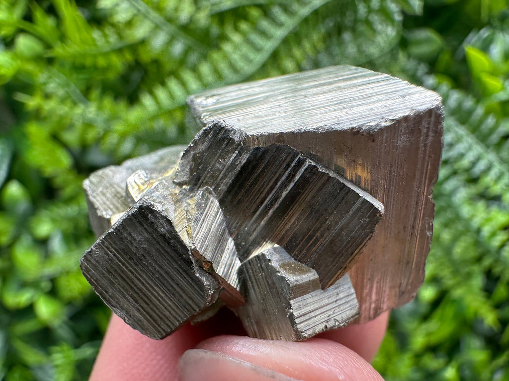 Natural Pyrite Crystal: Shiny Fool's Gold Mineral Souvenir