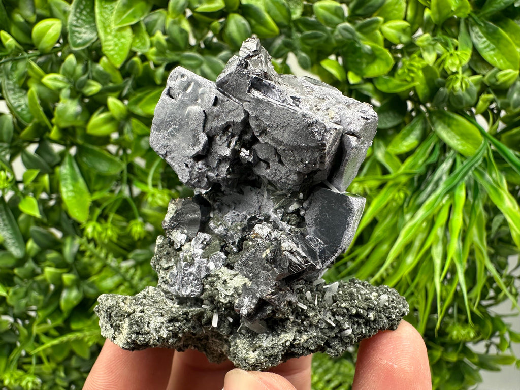 Galena Quartz Sphalerite Matrix, Borieva Mine Mineral Specimen