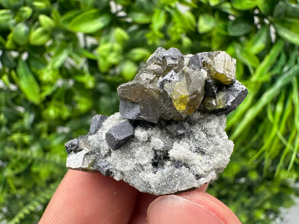 Transparent Sphalerite Gem: Rare Cleiophane Crystal, Bulgaria