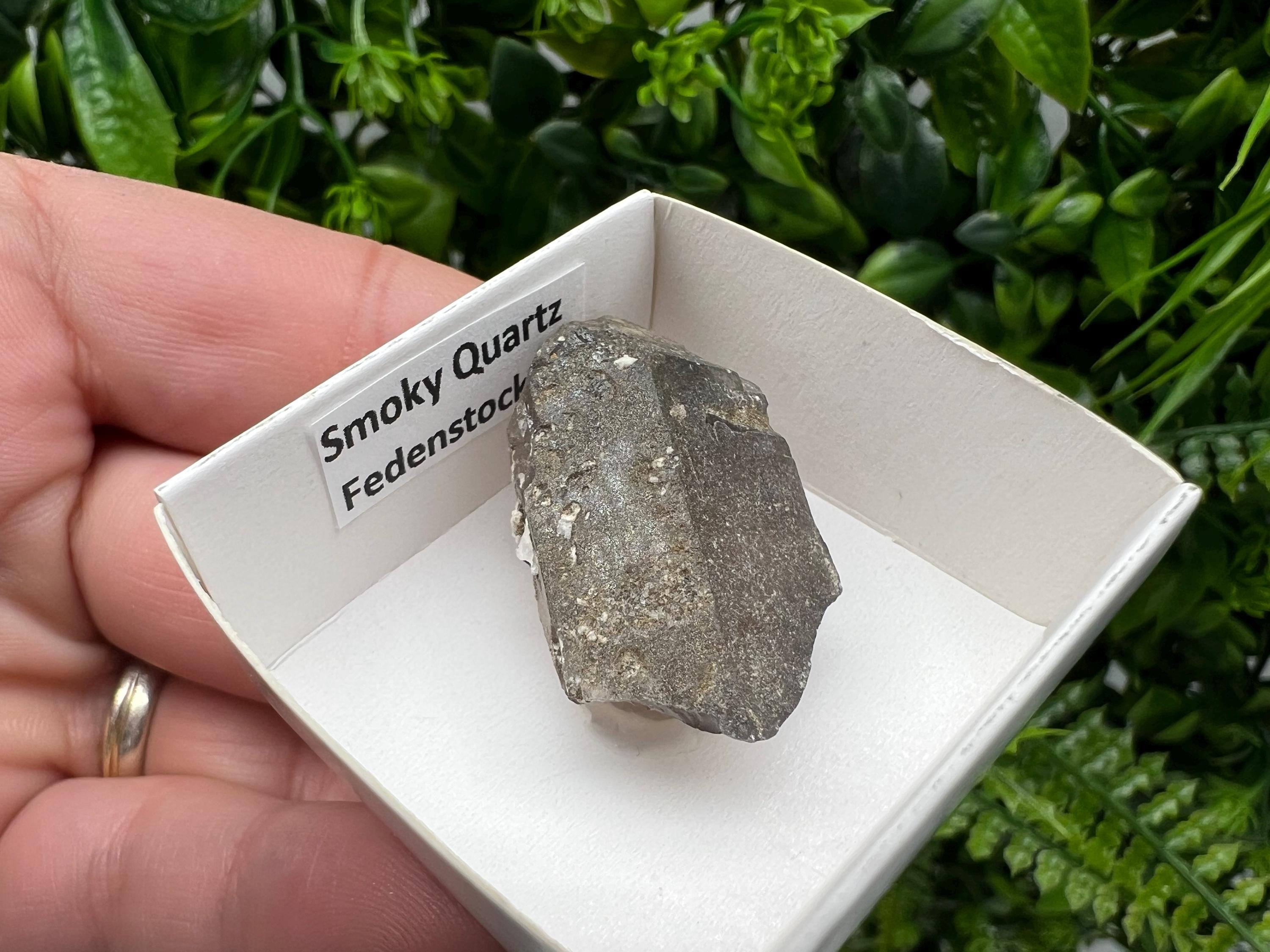 Rare Fedenstock Smoky Quartz Mineral Specimen, Switzerland (57 MM)