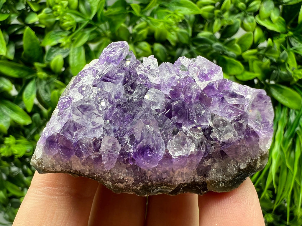 Uruguay Amethyst Crystal: Purple Quartz Cluster, Home Decor