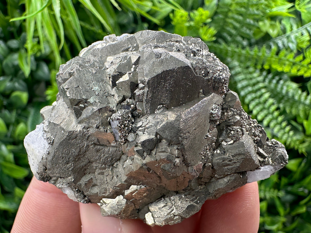Rare Pyrite Cluster: Androvo Mine, Bulgaria (6/5/3cm)