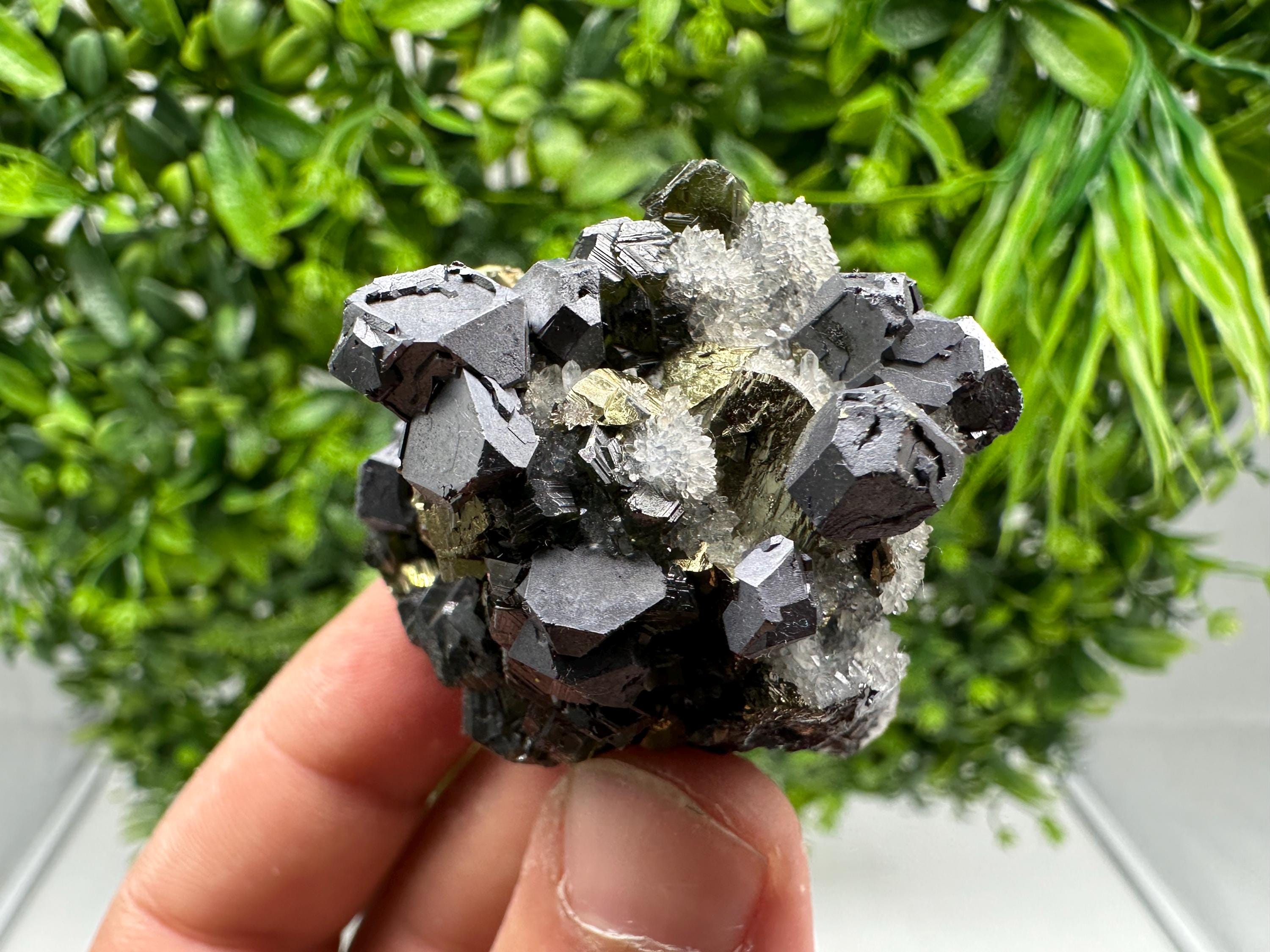 Galena Sphalerite Pyrite Mineral Specimen, Krushev Dol Mine, Bulgaria