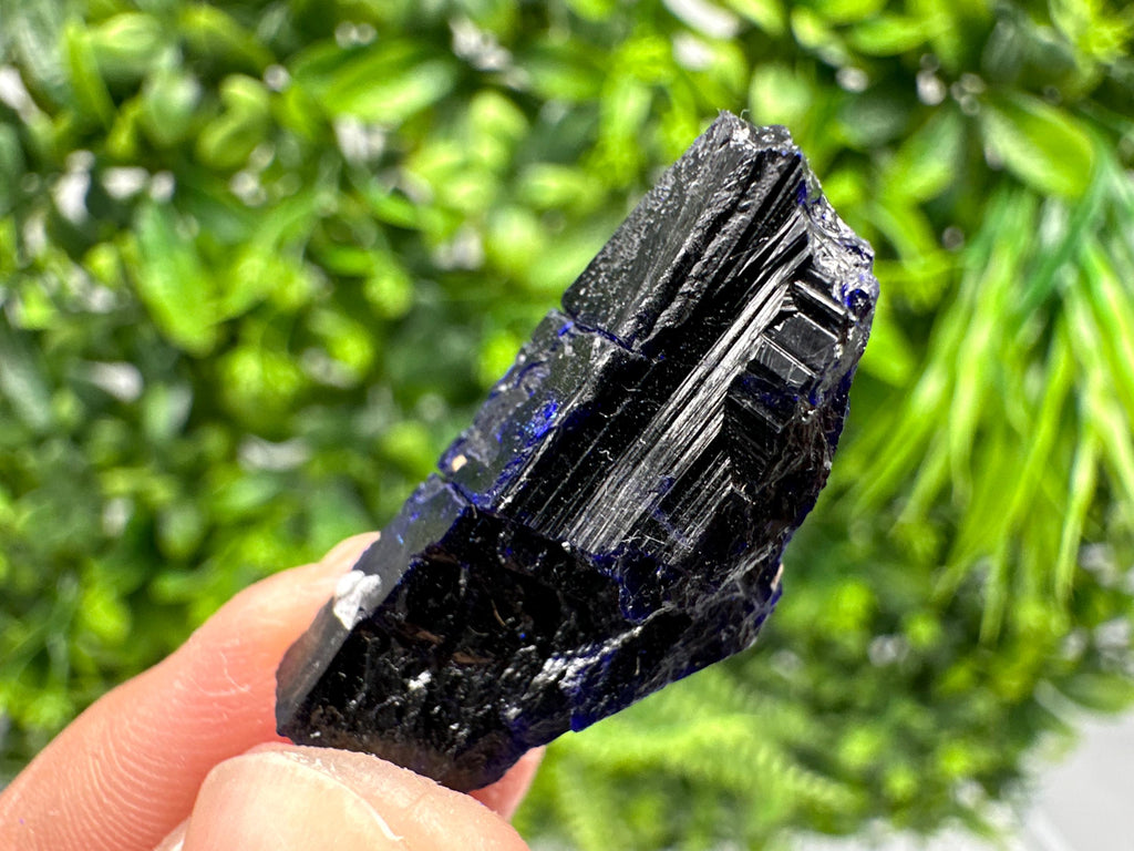 Crystallized Azurite-Kerrouchen,Morocco-Blue Azurite Specimen-High Quality Blue Azurite-Azurite Mineral Specimen, gemmy,lustrous of Azurite