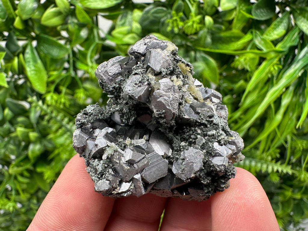 Aesthetic bigger Sphalerite whit Chlorite from Borieva mine Madan Bulgaria natural minerals souvenir crystal gift home decor stone rock