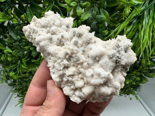 Chalcopyrite on Mangano Calcite Micro Crystal: Krushev Dol Mine, Bulgaria