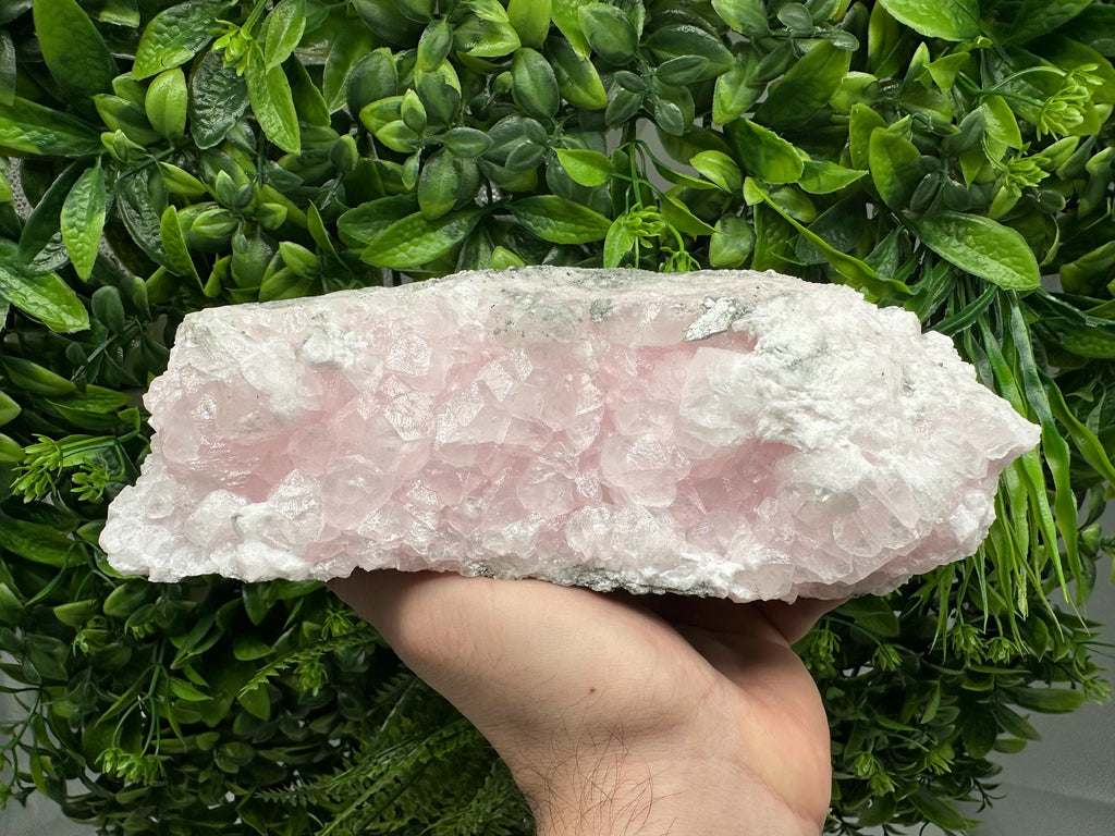 UV Reactive Mangano Calcite Crystal, Androvo Mine Bulgaria