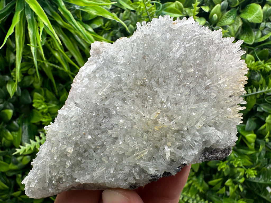 Chlorite Quartz Crystal with Hematite Inclusions - Borieva Mine Bulgaria