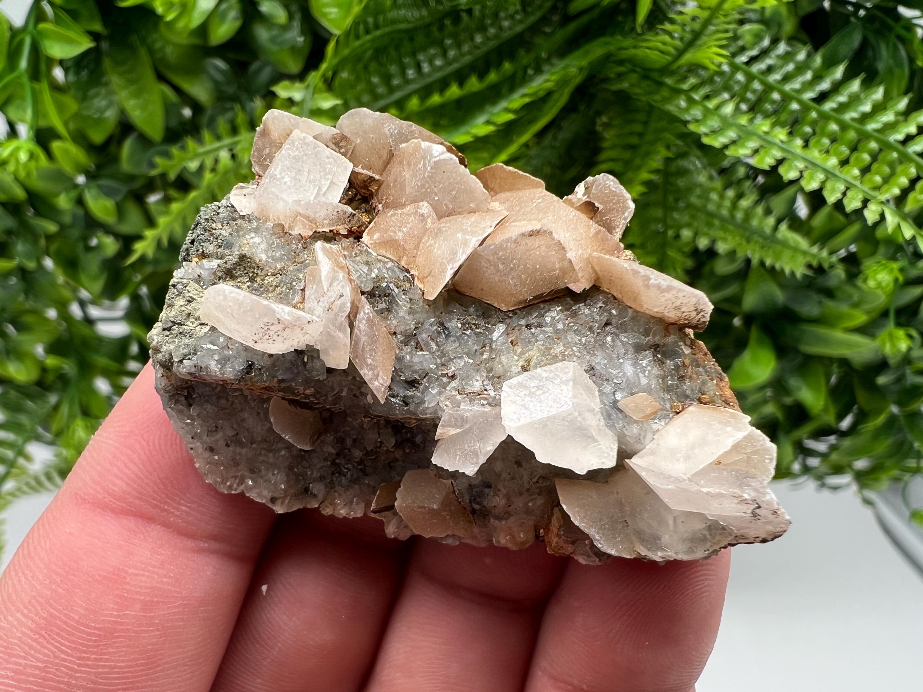 Calcite on Matrix, Borieva Mine, Madan Bulgaria, Mineral Specimen