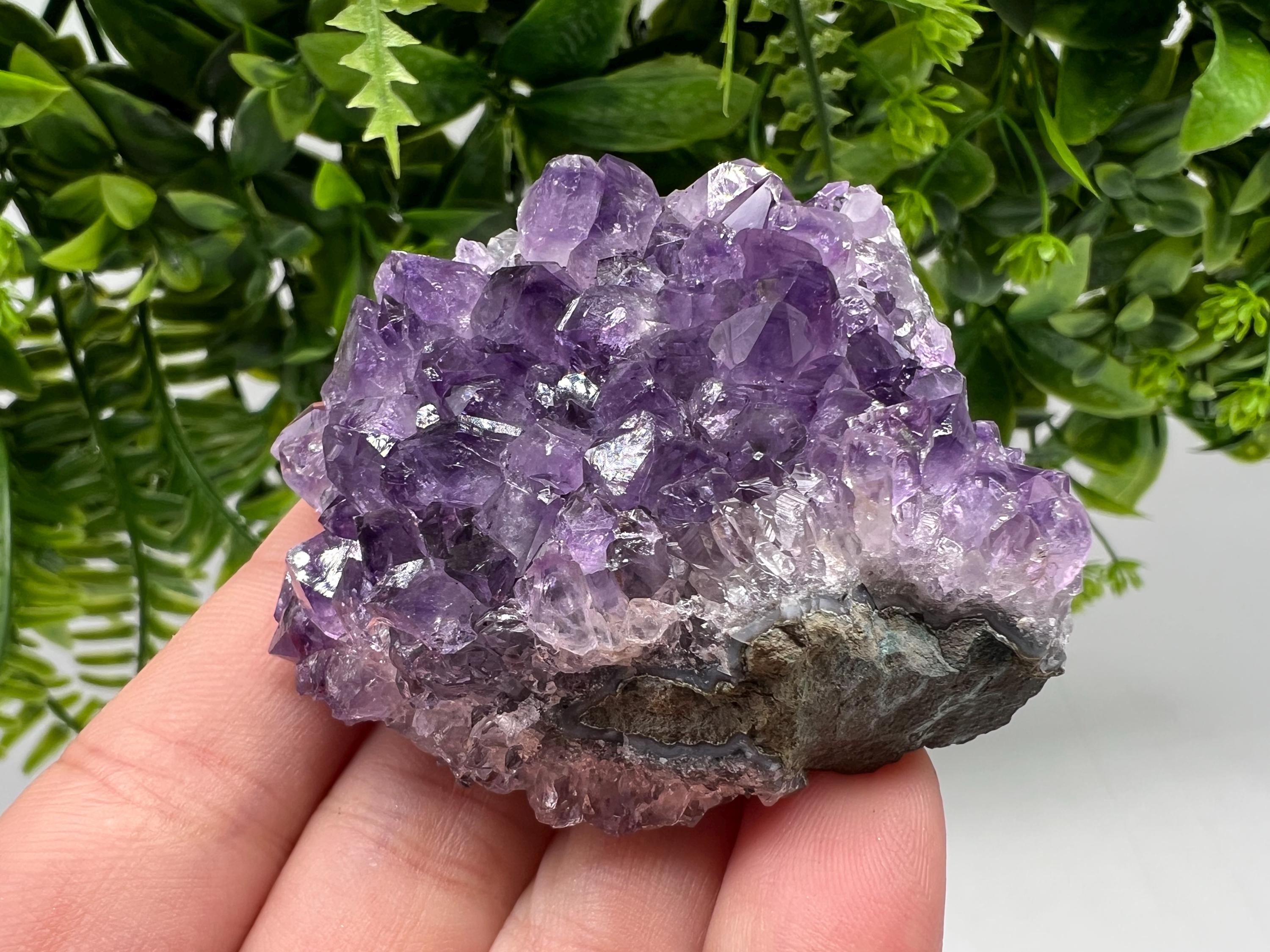 Stunning,Purple Amethyst from Uruguay,Natural Amethyst,Purple crystal,Pyrple Quartz,Crystal from Uruguay,Home decor,Energy crystal,Phantoms