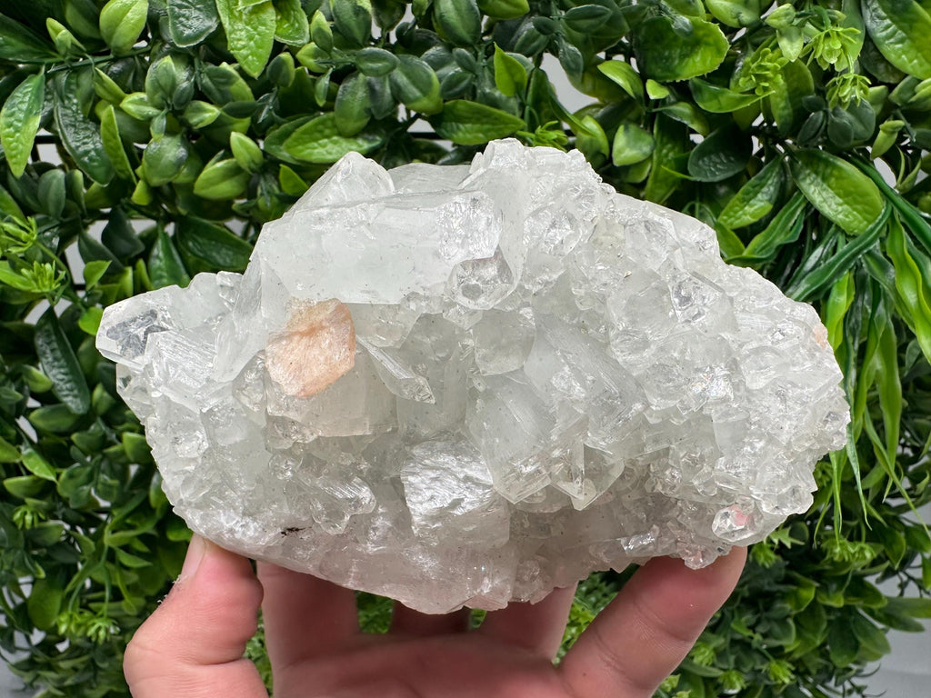 STUNNING Apophyllite,Stilbite,on CHALCEDONY,natural,collection minerals specimen,India ,Mineral,Crystal,Stone Mineral Specimen India Crystal
