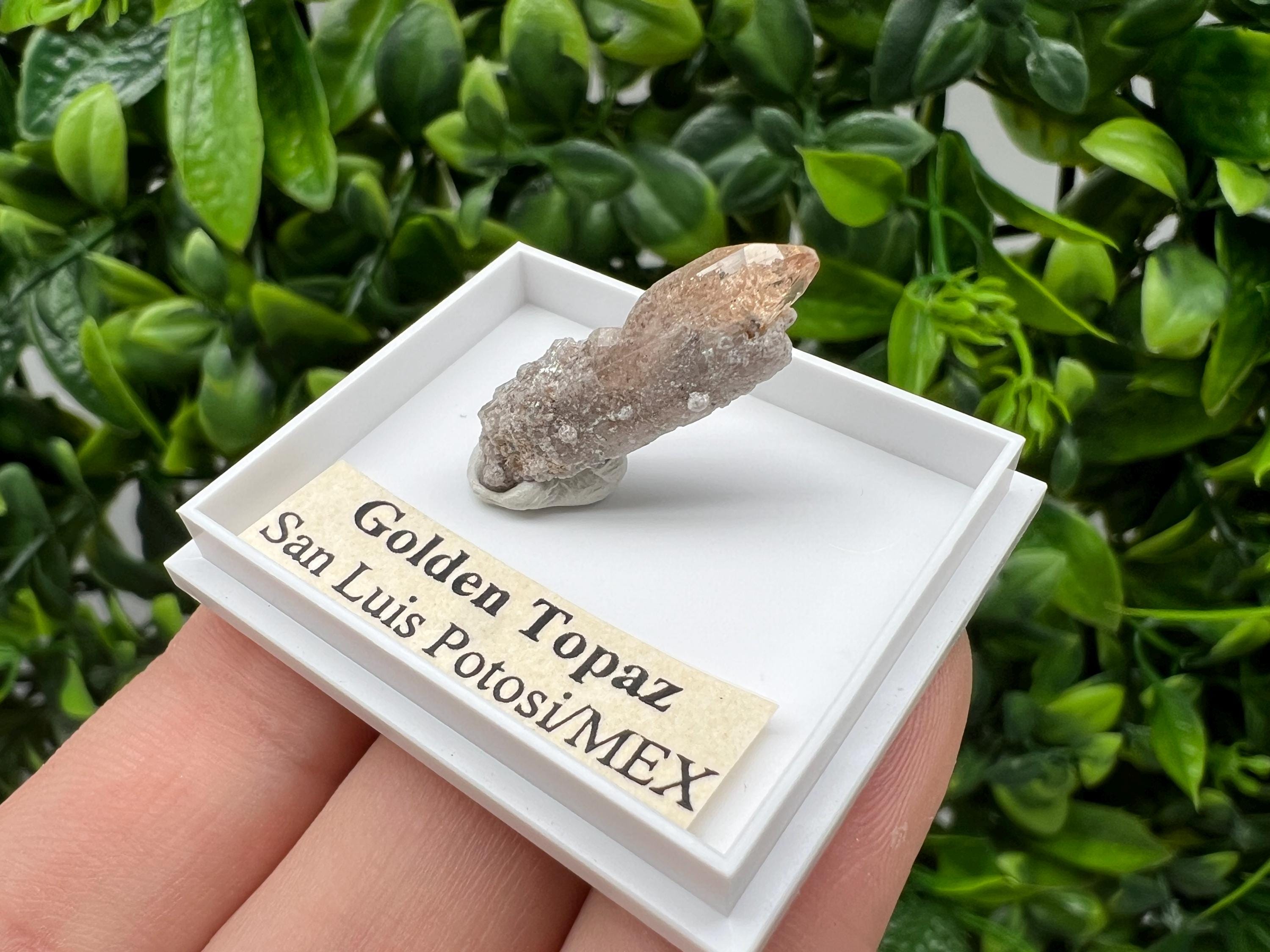 Beautiful Golden Topaz from Mexico,collection piece Crystal,Mineral,collectibles,Collectors, Natural Crystal, Minerals from Mexico,original,