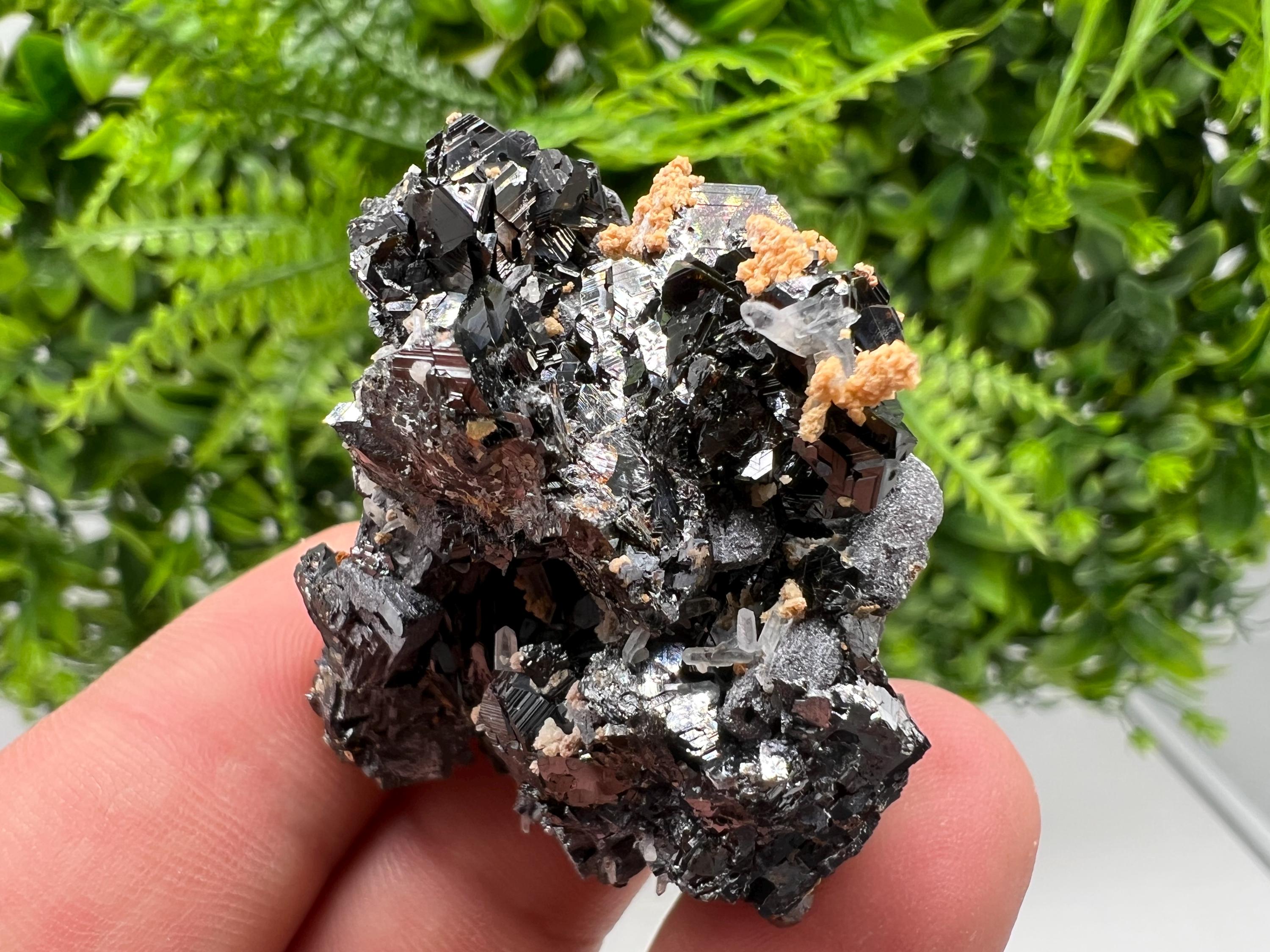 Skeletal Galena, Pyrite, Quartz Mineral Specimen, Madan Bulgaria