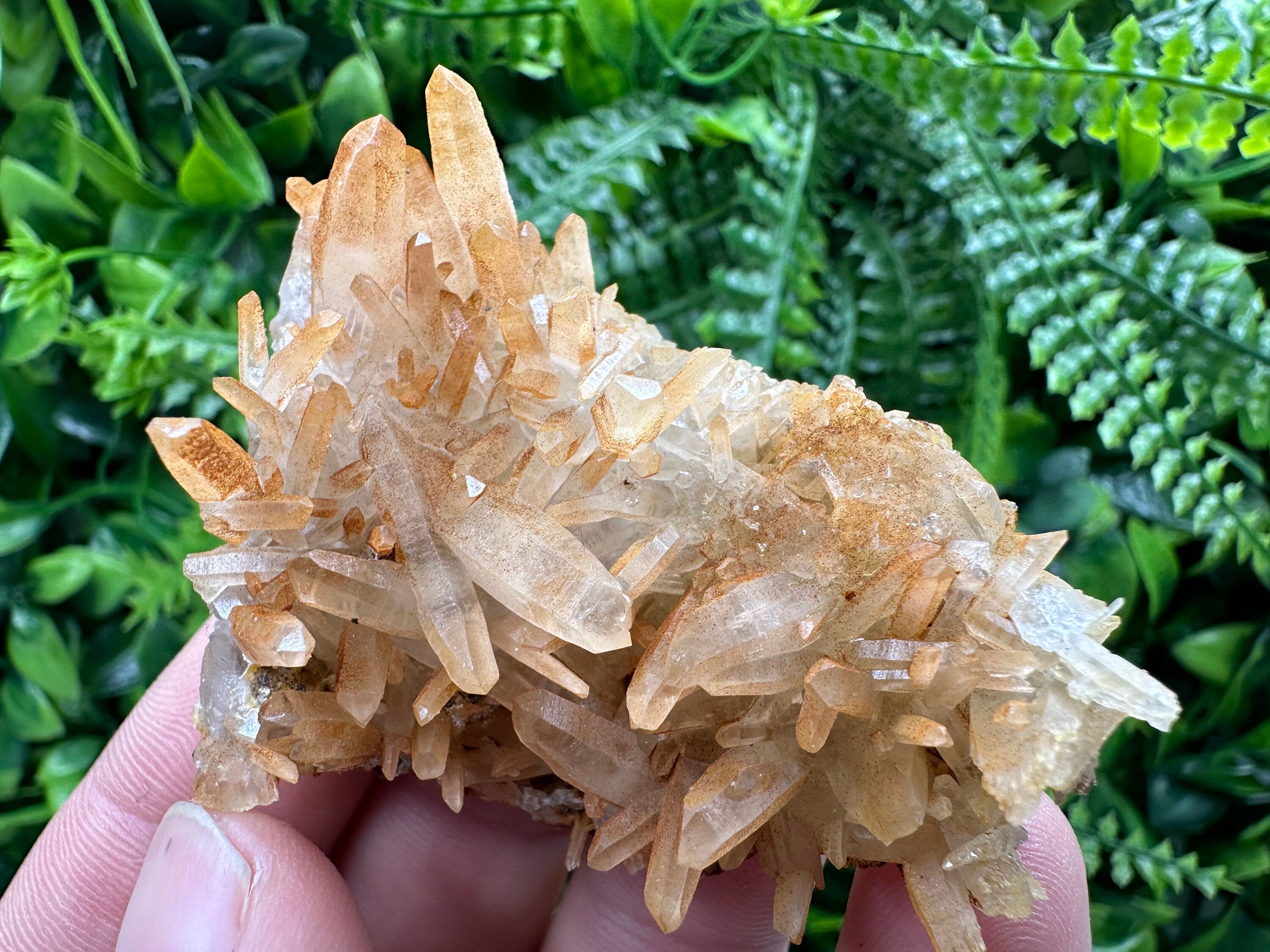 Transparent Quartz Cluster: Natural Mineral Souvenir, Bulgaria