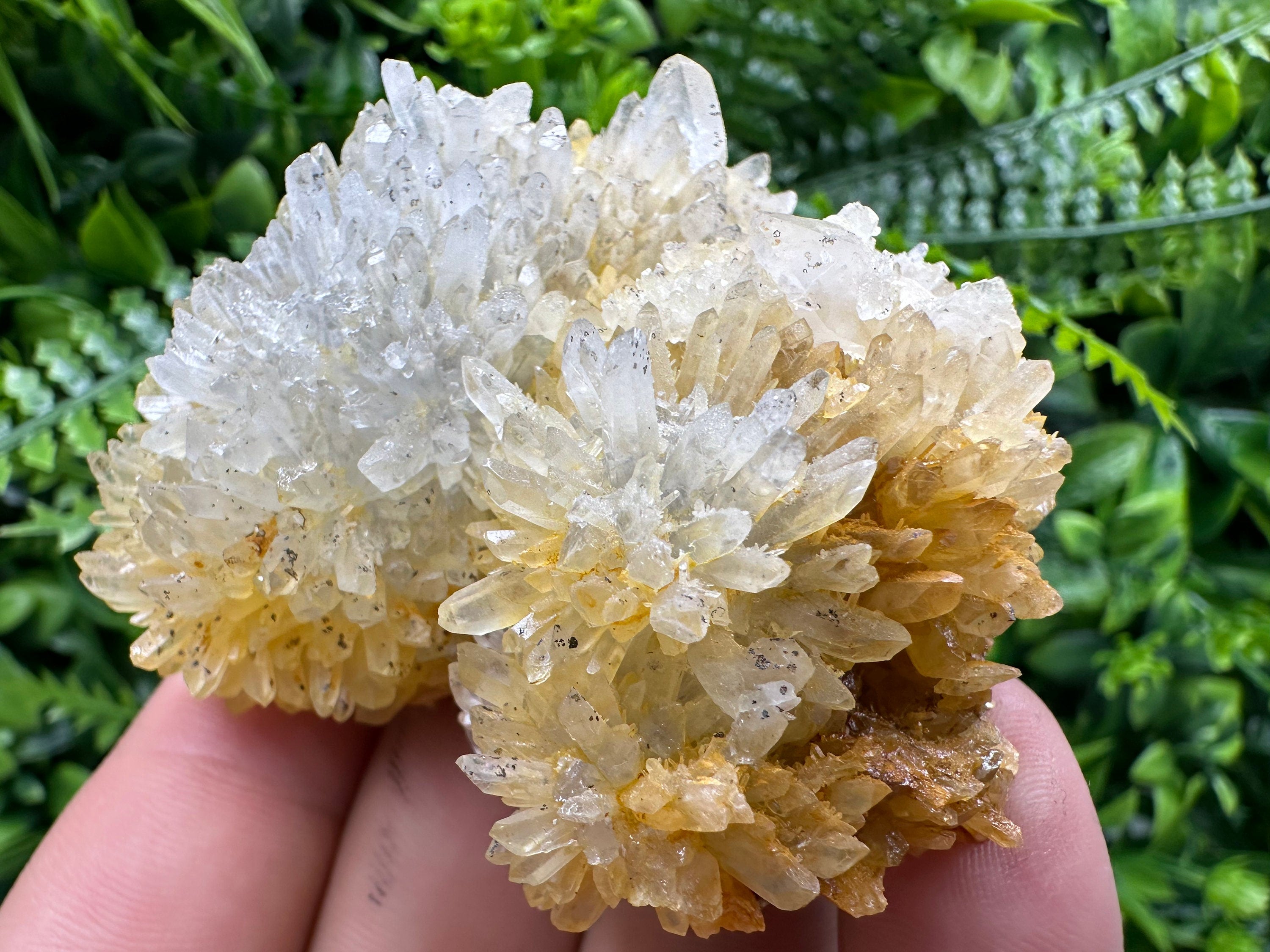 Quartz Cluster with Mineral Inclusions, Bulgaria Crystal Collection