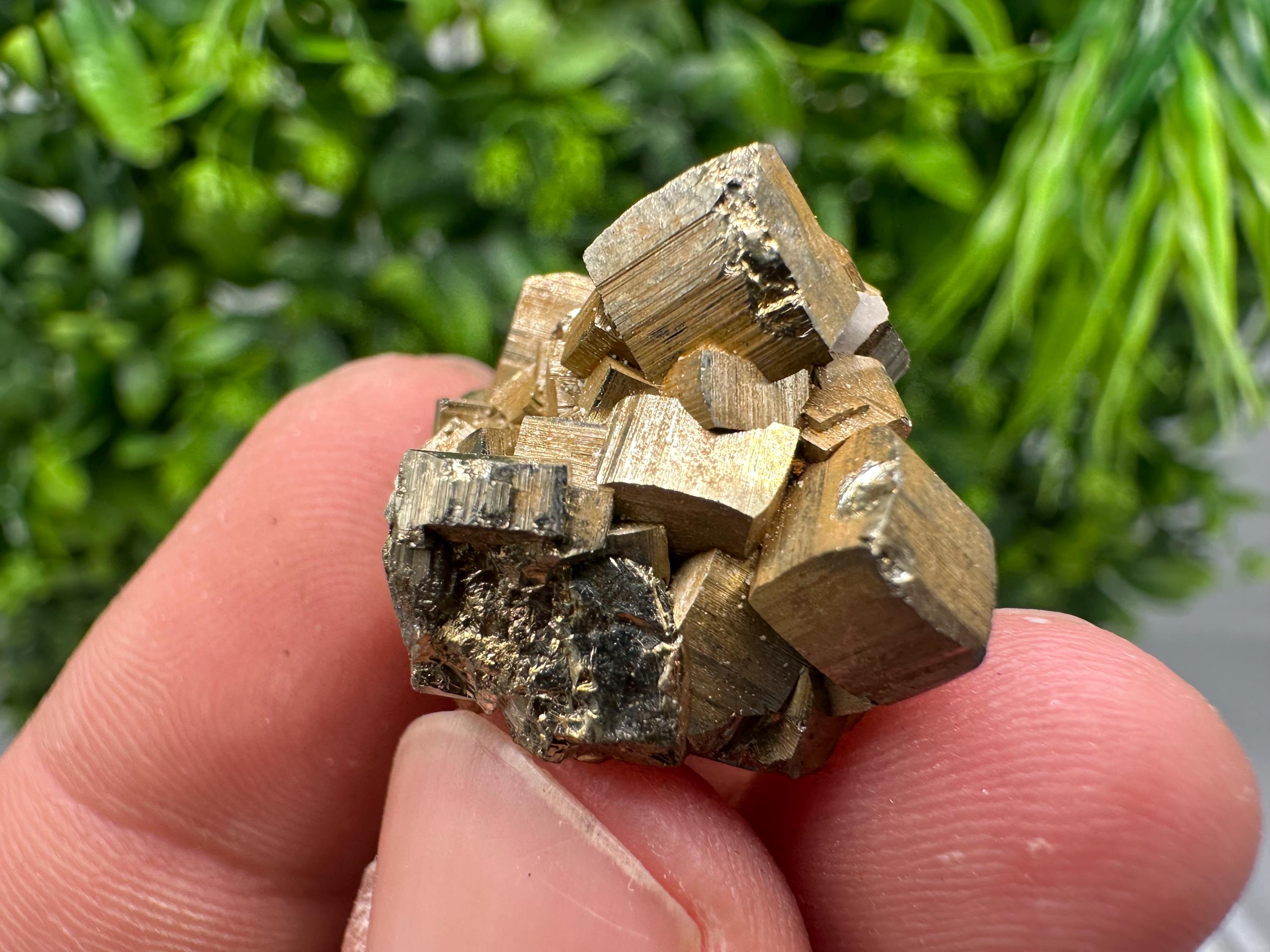 Wonderful Rainbow Pyrite whit Calcite,natural minerals souvenir Crystal,collection stone,rare minerals,home decor,Borieva Bulgaria