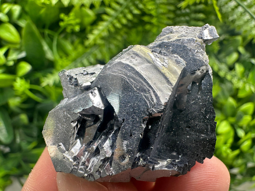 Galena on Sphalerite and Quartz, Borieva Mine Mineral Specimen
