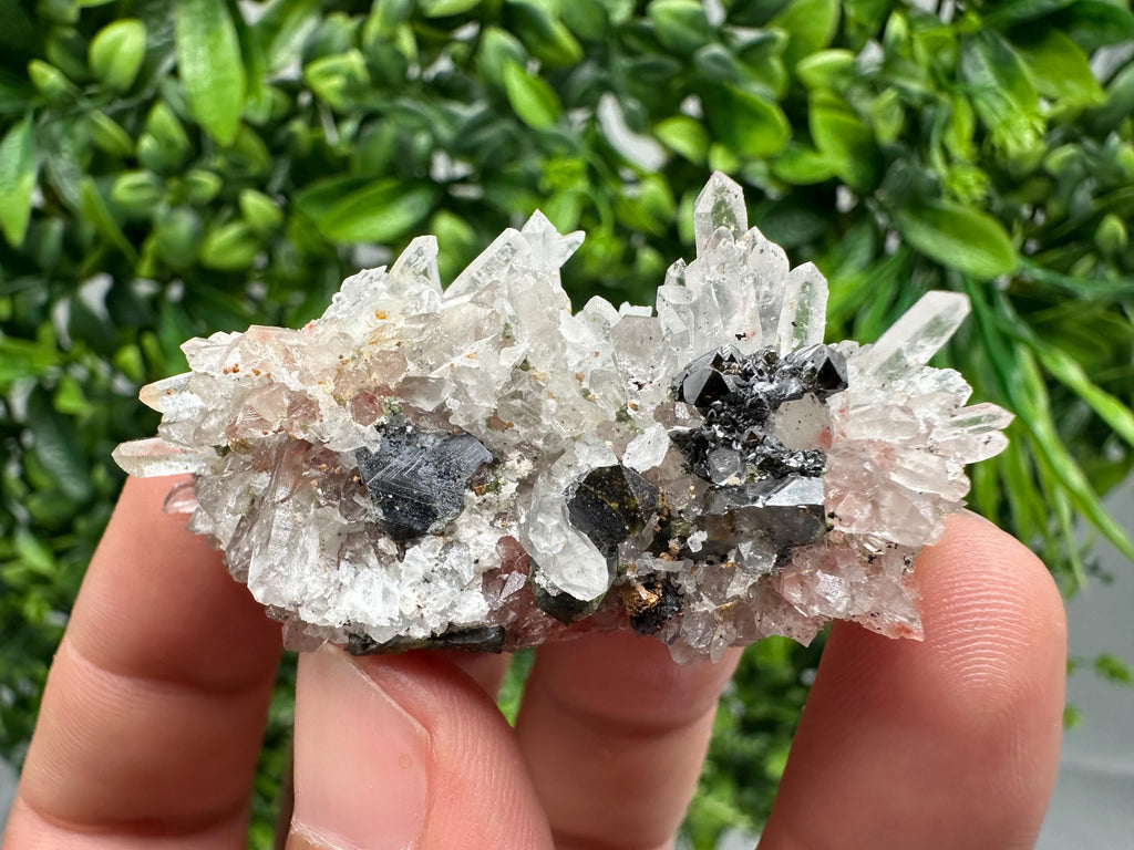 Stunning Quartz whit Siderite,Sphalerite,Hematite from 9th September mine,natural,collectible mineral specimen,home decor stone,gift,crystal