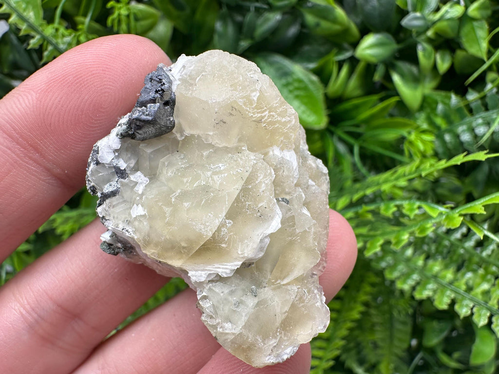 Natural Calcite Cluster: Bulgarian Mineral Specimen, Home Decor Stone